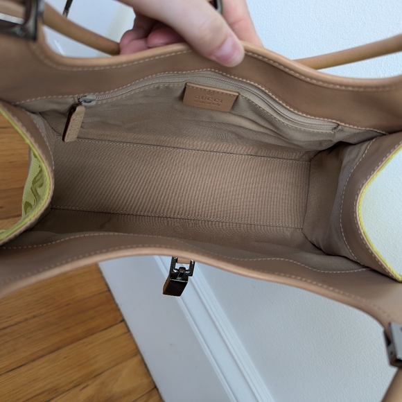 Gucci Jackie Jumbo GG Neon Yellow/Green Bag - Picture 8 of 17